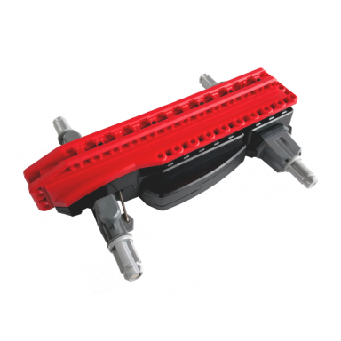 electric motor rc car base red top