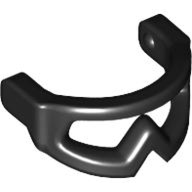 black minifigure visor snow goggles