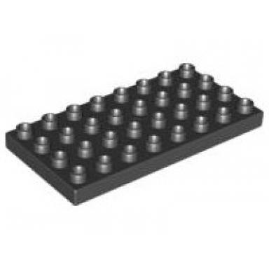 black duplo plate 4 x 8