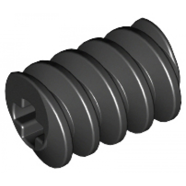 black technic gear worm screw long
