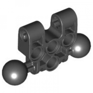 bionicle vahki torso lower section with 2 ball joint and 4 pin holes