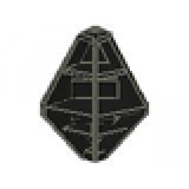 panel 4 x 4 x 6 corner convex ribbed