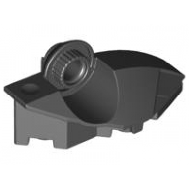 black large figure foot with rotation joint ball half vertical