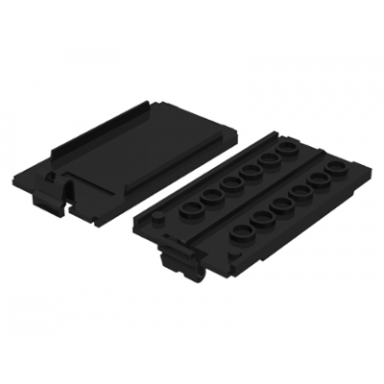 electric 9v battery box small bottom lid battery compartment cover