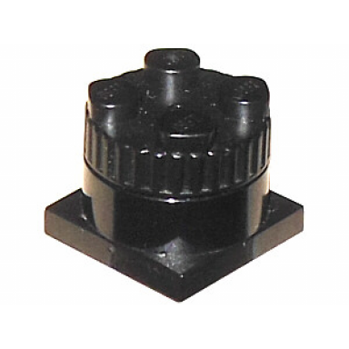 black electric sound siren 9v 2 x 2 x 1 1 3 with 2 town police fire noises
