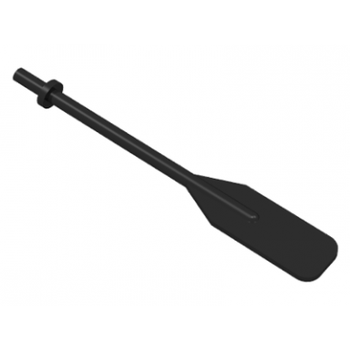 boat oar with bar handle