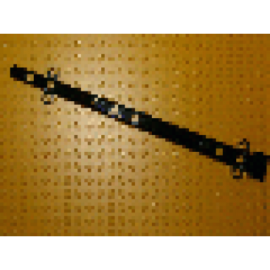 black boat mast 2 x 2 x 20 with holes and axle hole undetermined type