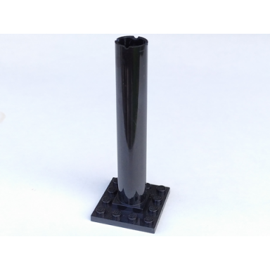 black boat mast section base 4 x 4 x 9