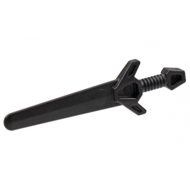 black minifigure weapon sword greatsword angular