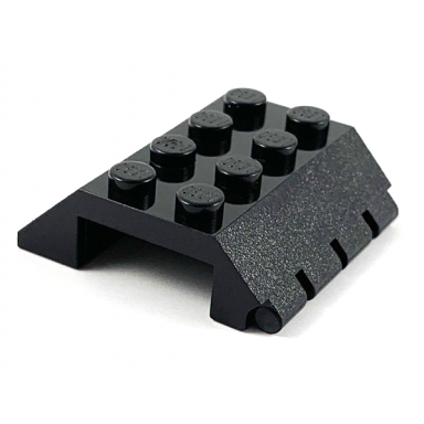 black slope 45 4 x 4 double with hinge