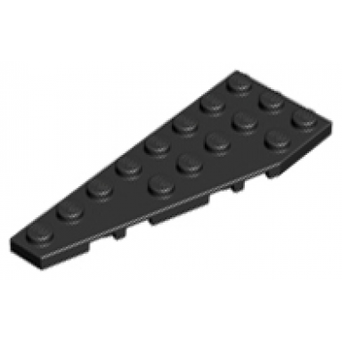 wedge plate 8 x 3 pentagonal left