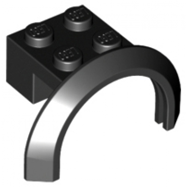 black vehicle mudguard 4 x 2 1 2 x 1 2 3 with arch round