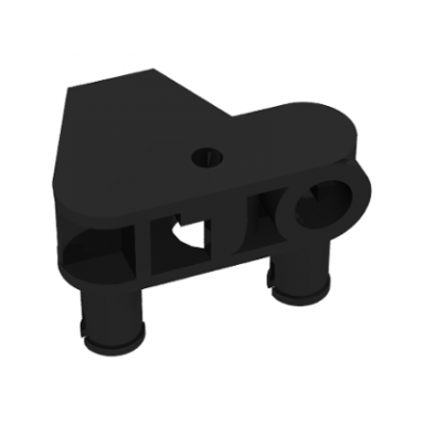 bionicle rhotuka connector block 1 x 3 x 2 with 2 pins and axle hole