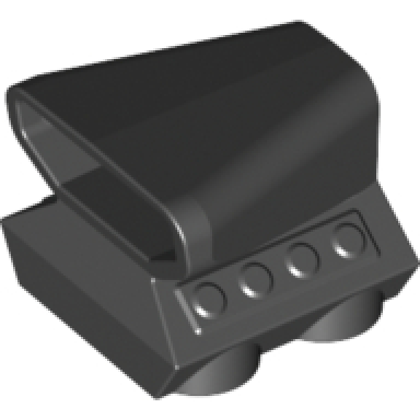 vehicle air scoop engine top 2 x 2
