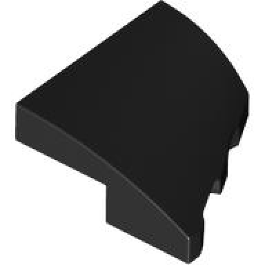 black wedge 2 x 2 x 2 3 left