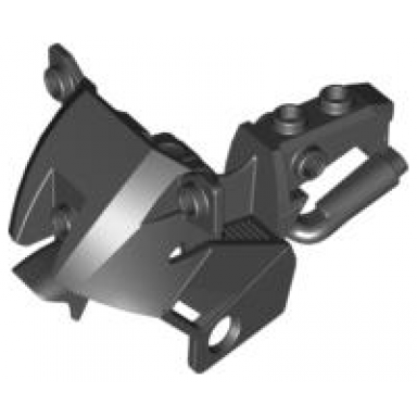 black motorcycle fairing city