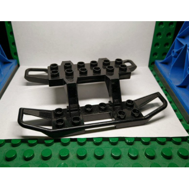 black duplo helicopter skids large