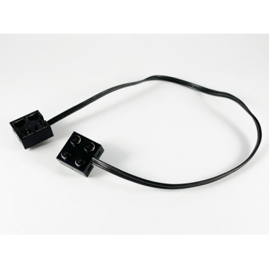 black electric wire with brick 2 x 2 x 2 3 ends 36l