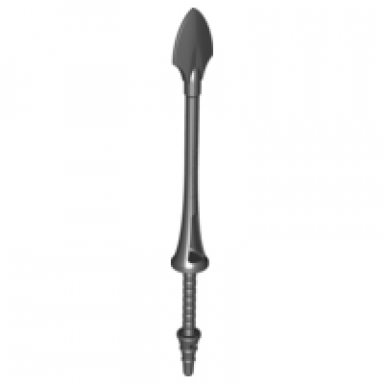 black duplo utensil lance