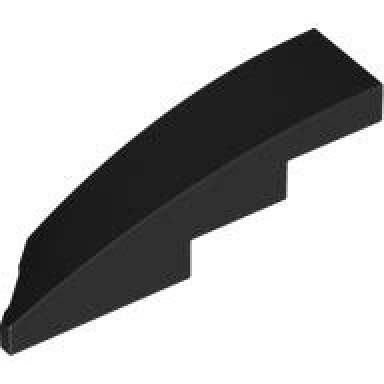 black wedge 4 x 1 right