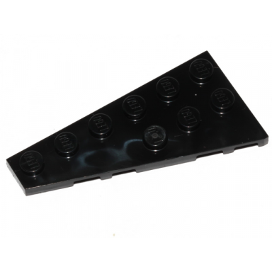 black wedge plate 6 x 3 left