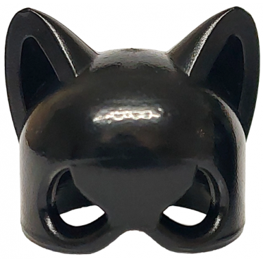 black minifigure headgear mask catwoman large gap between eye holes
