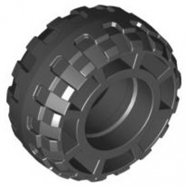 black tire 37 x 18r