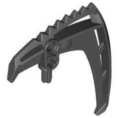 black bionicle weapon claw blade small