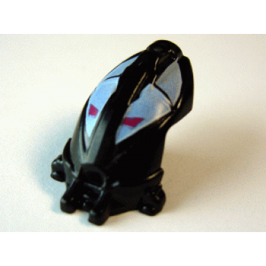 black minifigure head modified bionicle toa mahri hahli nuparu nuparu black pattern