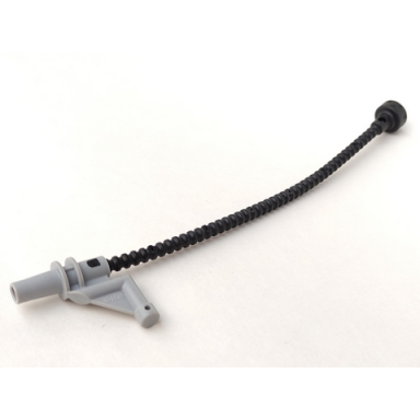 black duplo hose 11l with stud holder and light bluish gray nozzle