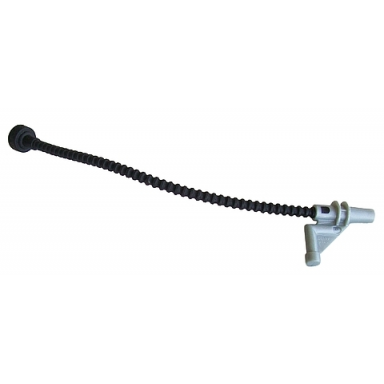 black duplo hose 11l with stud holder and pearl light gray nozzle