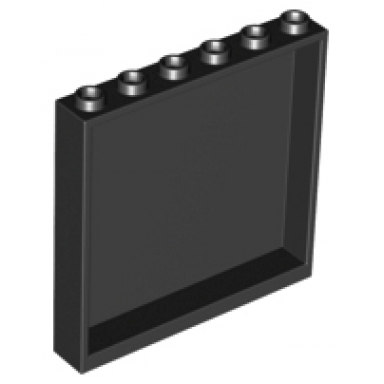 black panel 1 x 6 x 5