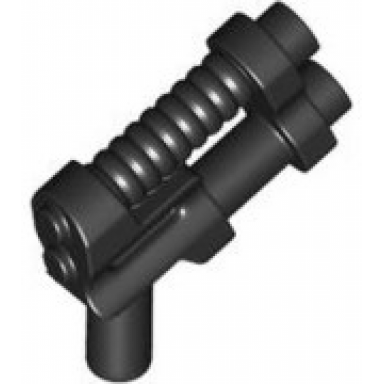 minifigure weapon gun two barrel pistol - 8-rib top barrel