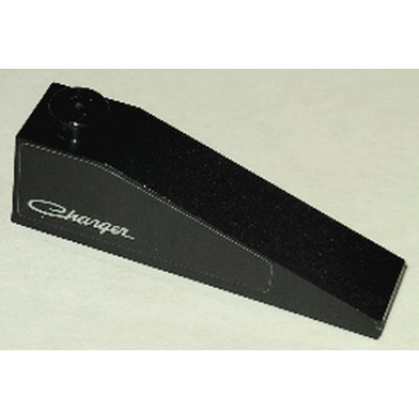 black slope 18 4 x 1 with white charger pattern model left side sticker - set 75893