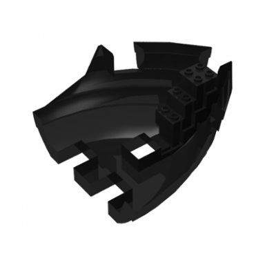 boat hull small bow 12 x 12 x 5 1 3 base