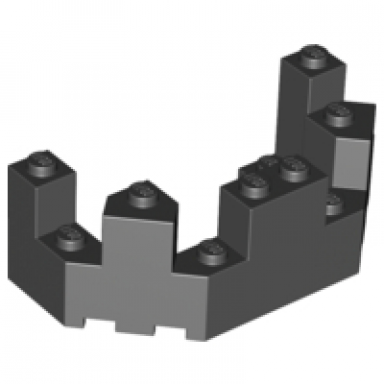 black castle turret top 4 x 8 x 2 1 3