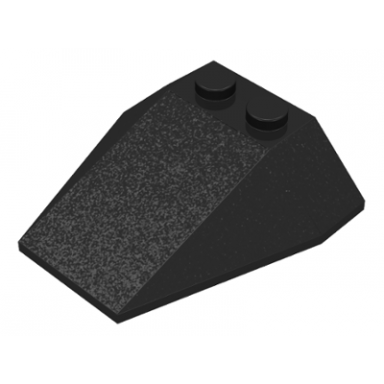 black wedge 4 x 4 triple without stud notches