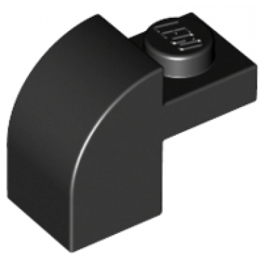 slope curved 2 x 1 x 1 1 3 with recessed stud
