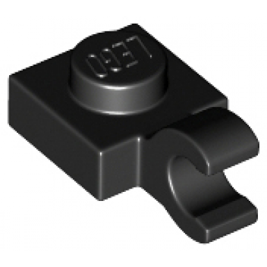 plate modified 1 x 1 with open o clip horizontal grip