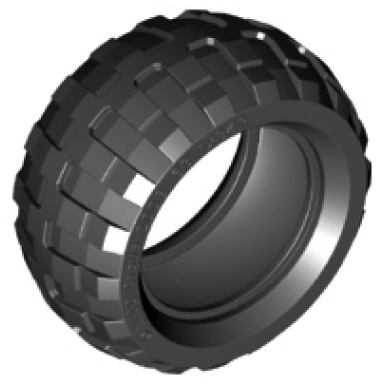 black tire 68.7 x 34 r