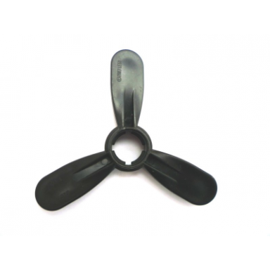 black duplo propeller rotor 3 blade 4 diameter large hole