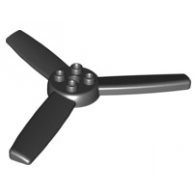 black duplo propeller rotor 3 blade 9 1 2 diameter