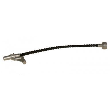 black duplo hose 11l with pearl light gray stud holder and nozzle