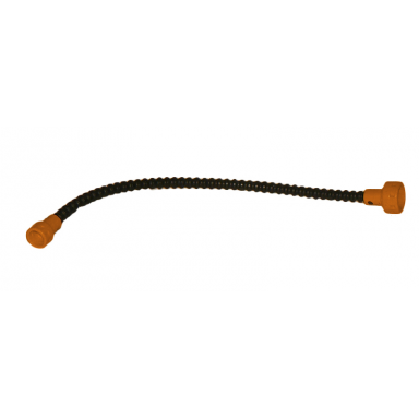 black duplo hose 11l with orange stud holder and stud