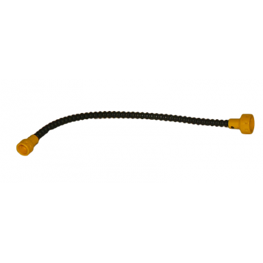 black duplo hose 11l with yellow stud holder and stud