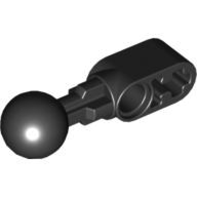 technic liftarm modified ball joint straight 1 x 2 with 1 hole in ball