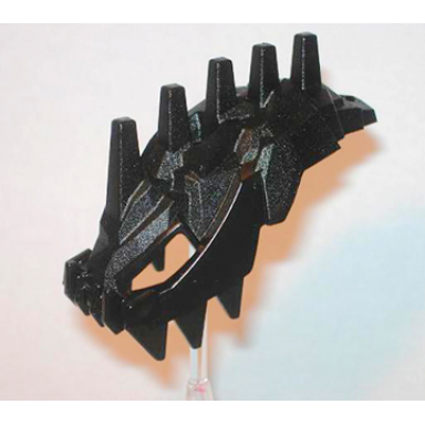 black bionicle mask stronius rock mask