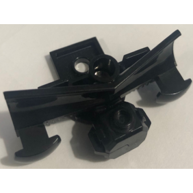 black train buffer beam with sealed magnets and plow