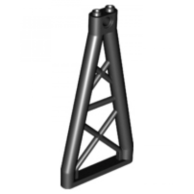 black support 1 x 6 x 10 girder triangular