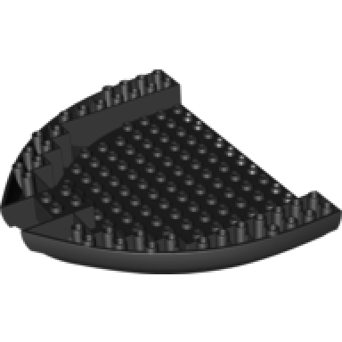 black boat hull brick 16 x 13 x 2